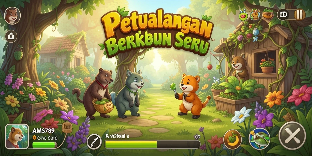 Screenshot menunjukkan gameplay Farming yang menarik dan interaktif.