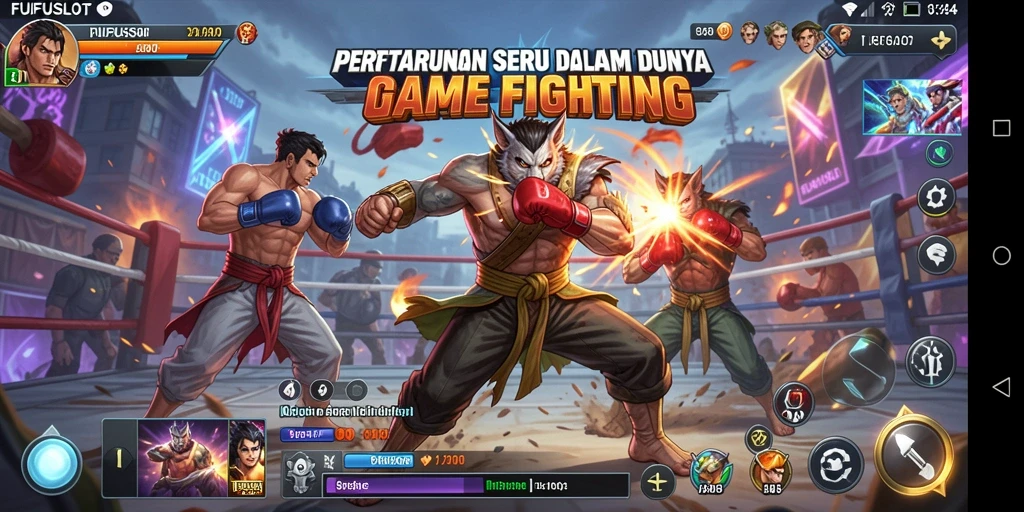 Tampilan menakjubkan dari pertarungan FUFUSLOT yang menegangkan.