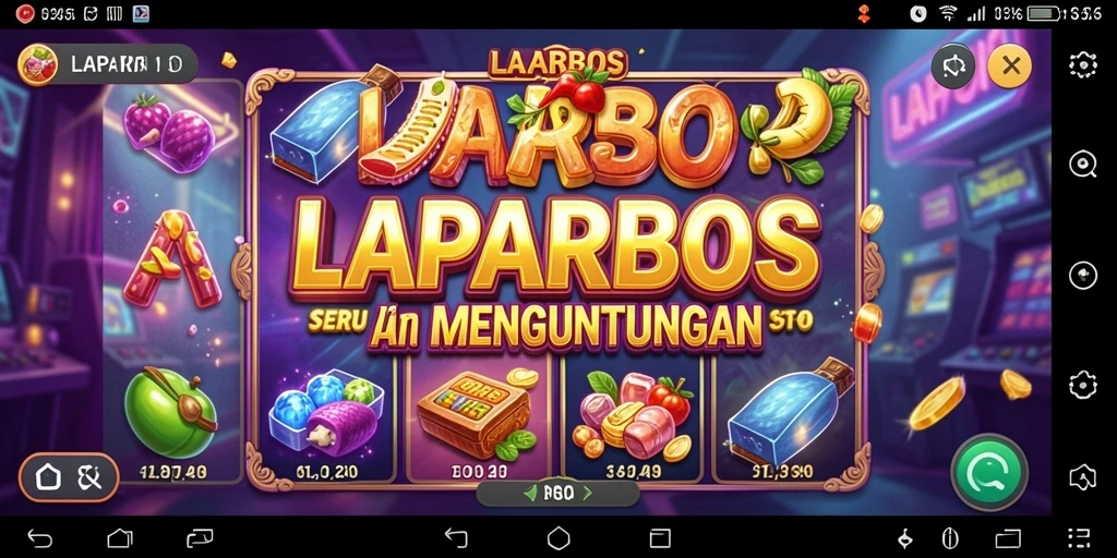 Gameplay seru dalam LAPARBOS dengan fitur Slot yang menarik.