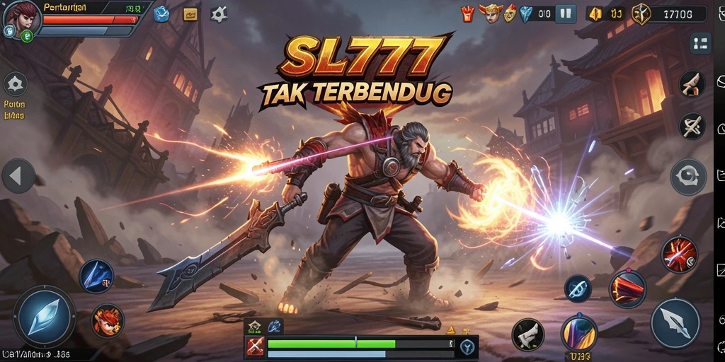 Tampilan pertarungan mendebarkan dalam SL777 dengan karakter keren dan aksi luar biasa.