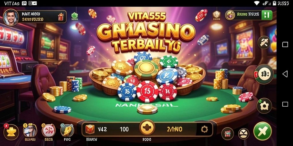 Tampilan permainan Kasino yang menarik dan menegangkan di VITA555.