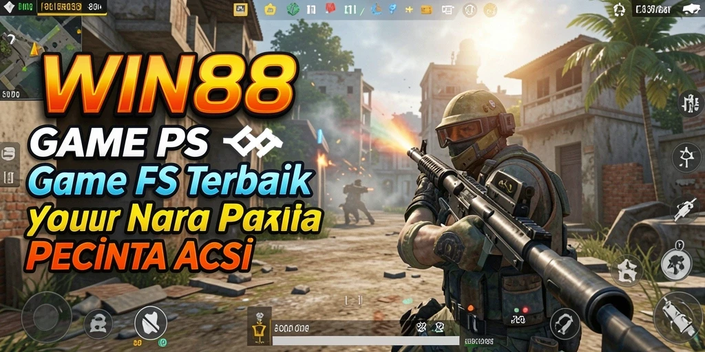 Screenshot dari gameplay tersebut menunjukkan aksi intens di medan perang.
